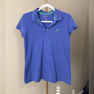 Lilly Pulitzer Island Blue Polo, medium